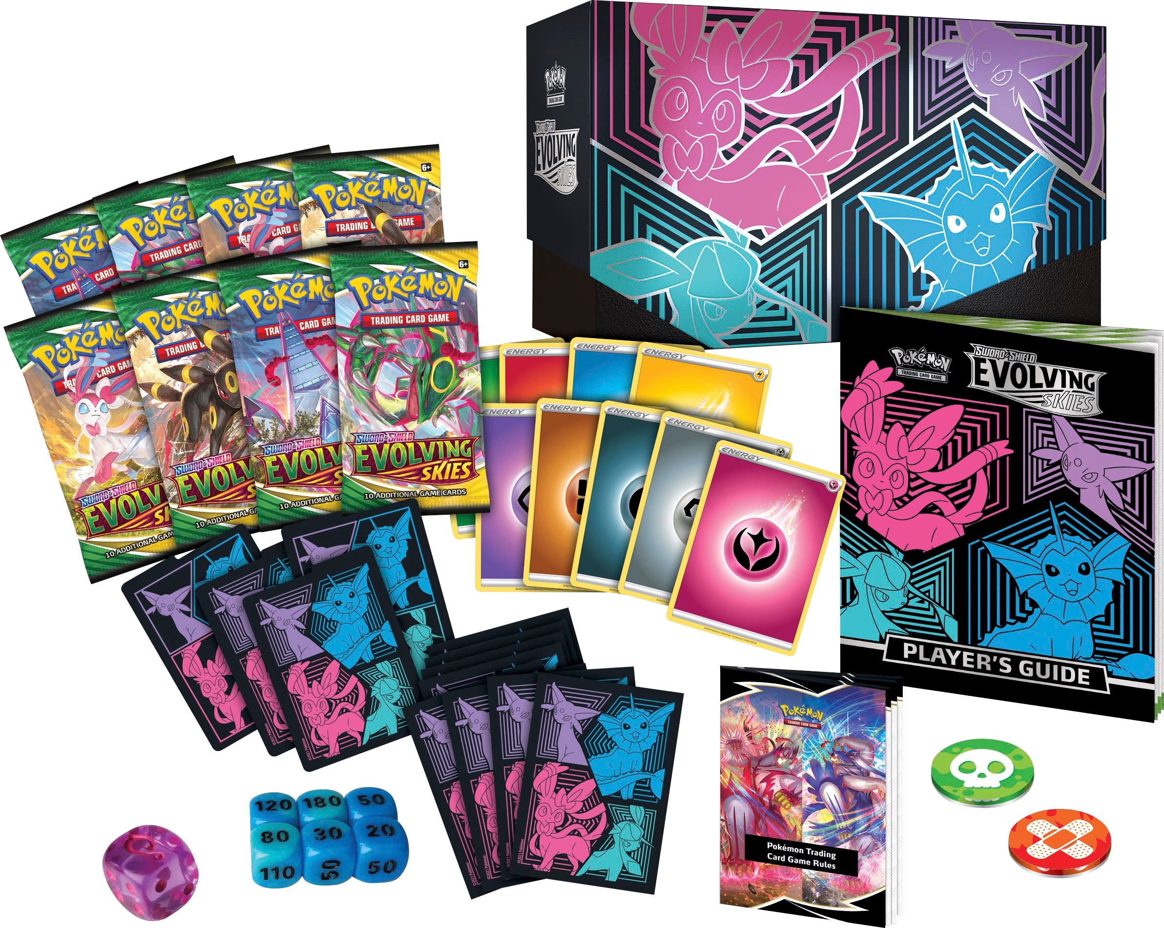 Pokémon EVOLVING SKIES Elite Trainer Box Pokemon TCG Evolving Skies Elite Trainer Box NEW & FACTORY