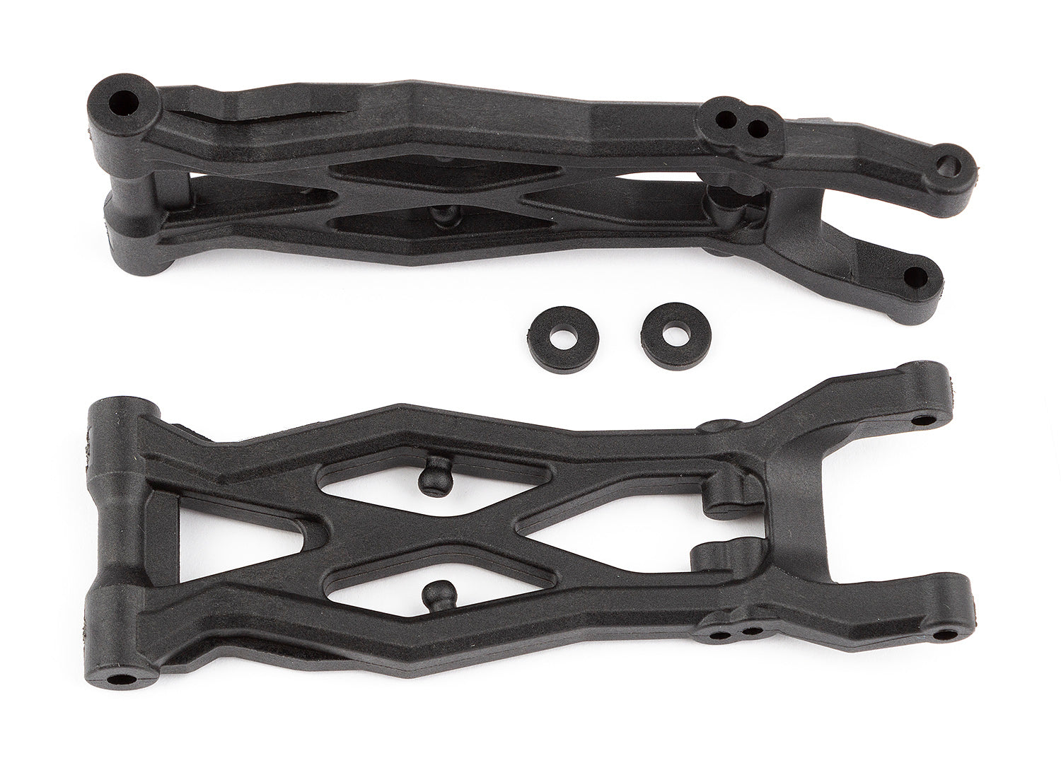 Team Associated - RC10T6.2 Rear Suspension Arms, gull wing - 71140 - Hobby Addicts