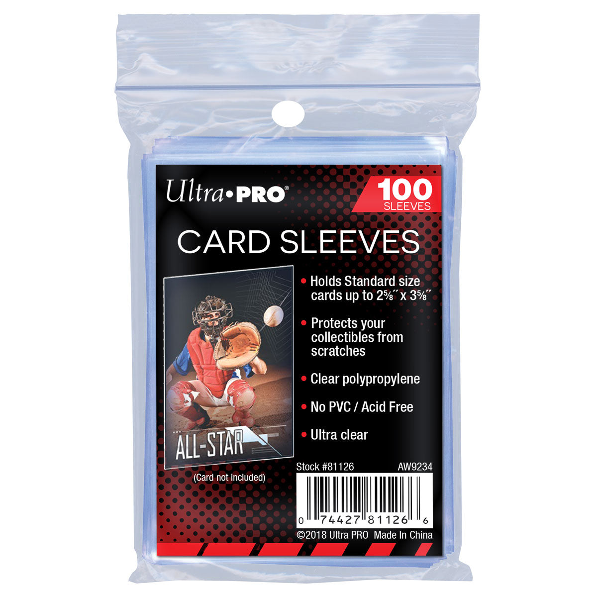 Ultra Pro - Standard Card Sleeves - 100 count - Hobby Addicts