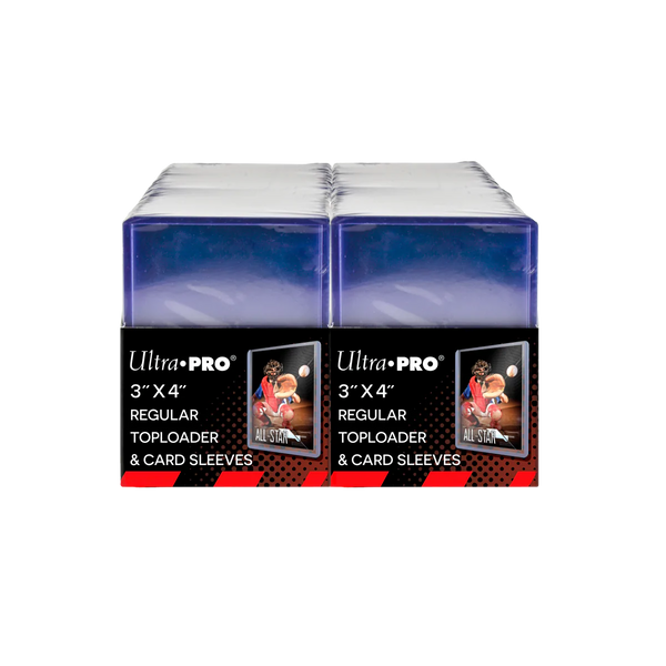 Ultra Pro - 3"x4" Regular Toploaders and Soft Sleeves Bundle (200ct)