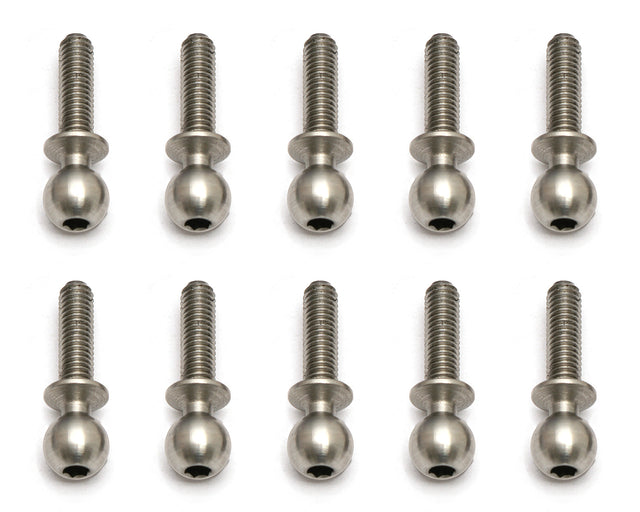 Team Associated - Heavy-duty Ballstuds, 10 mm, long neck - 91049 - Hobby Addicts