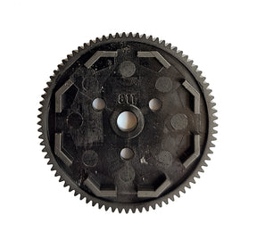 Team Associated Octalock Spur Gear 81T 48P, featuring durable construction for RC car performance, shown in the image.