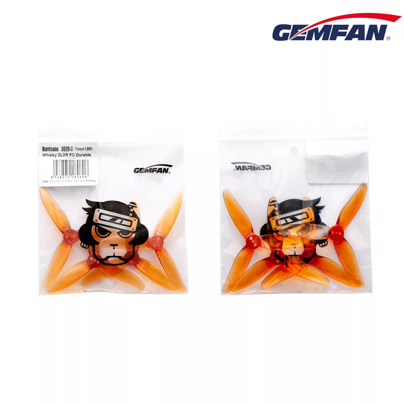 Gemfan - 3020 Hurricane - 1.5mm Propellers (2 Pairs) - Hobby Addicts