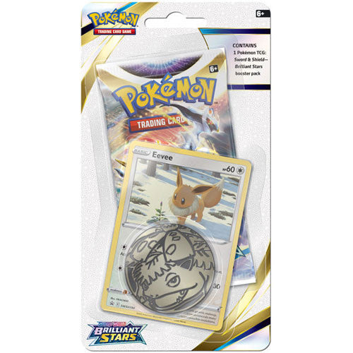 Pokémon TCG - Brilliant Stars - Checklane Blisters Carton (Eevee) - Hobby Addicts