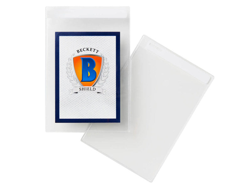 Beckett Shield: Large Semi-Rigid Card Sleeves