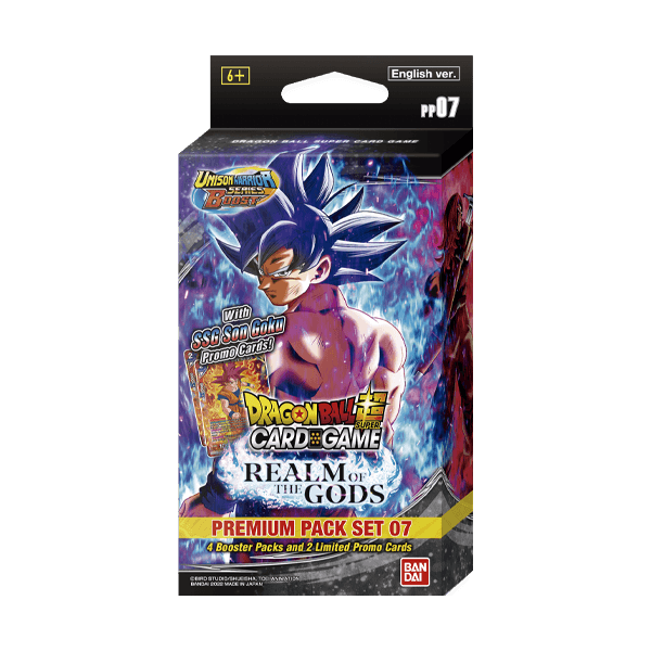Dragon Ball Super - Realm of the Gods - Premium Packs - Hobby Addicts