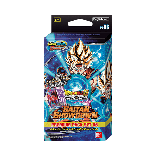 Dragon Ball Super - Saiyan Showdown - Premium Packs - Hobby Addicts