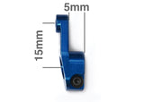 Exotek - AE Heavy Duty Servo Horn, 7075 F/25 - 1547BLU - Hobby Addicts