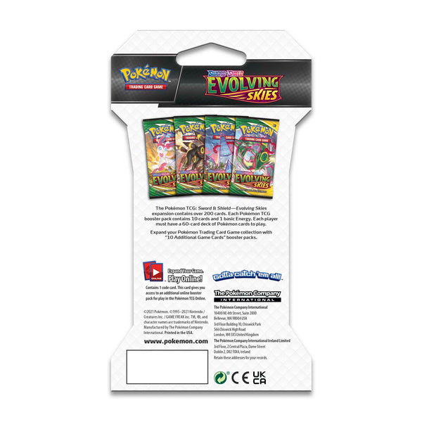 Pokémon TCG - Evolving Skies - Sleeved Booster Packs - Hobby Addicts