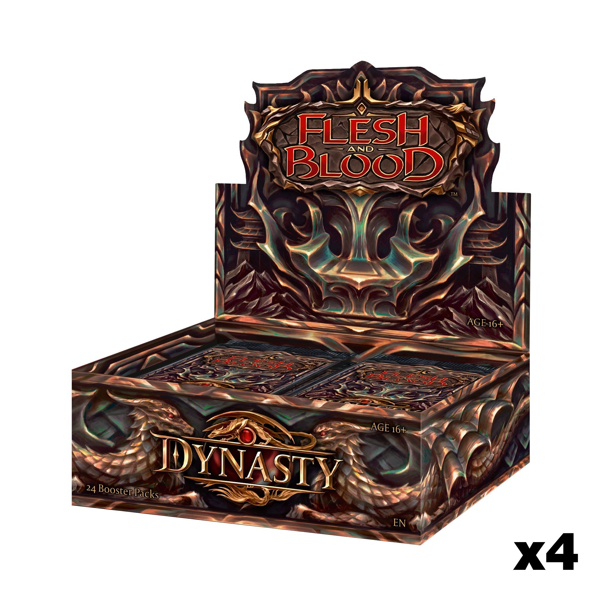 Flesh and Blood - Dynasty 4-Booster Box Sealed Case