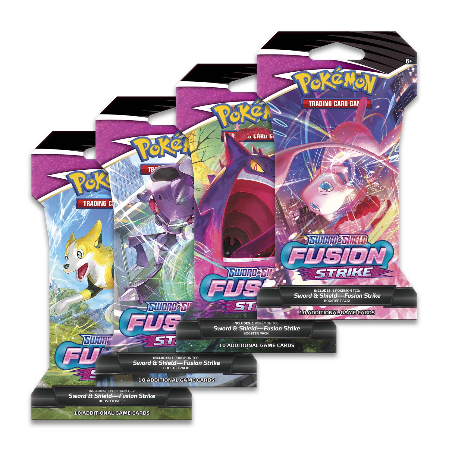 Pokémon TCG - Fusion Strike - Sleeved Booster Packs - Hobby Addicts