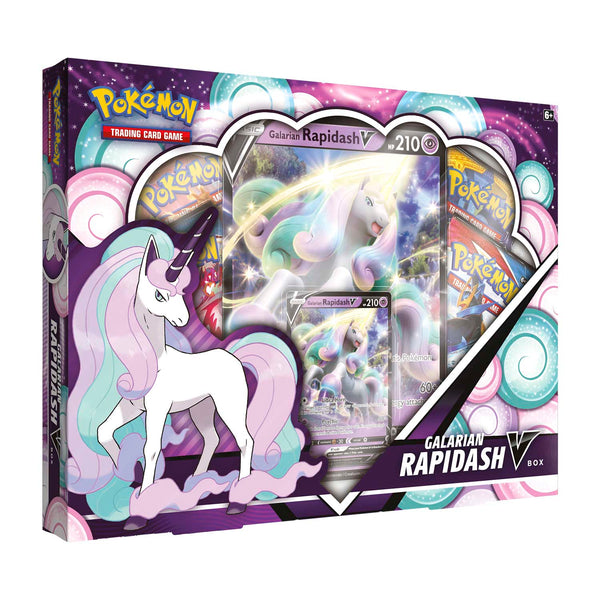 Pokémon TCG - Galarian Rapidash V Box - Hobby Addicts