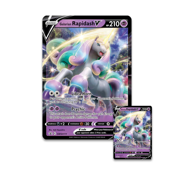 Pokémon TCG - Galarian Rapidash V Box - Hobby Addicts