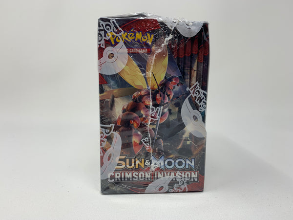 Pokémon TCG - Sun & Moon - Crimson Invasion - Booster Box - Hobby Addicts