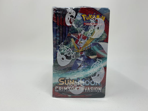 Pokémon TCG - Sun & Moon - Crimson Invasion - Booster Box - Hobby Addicts