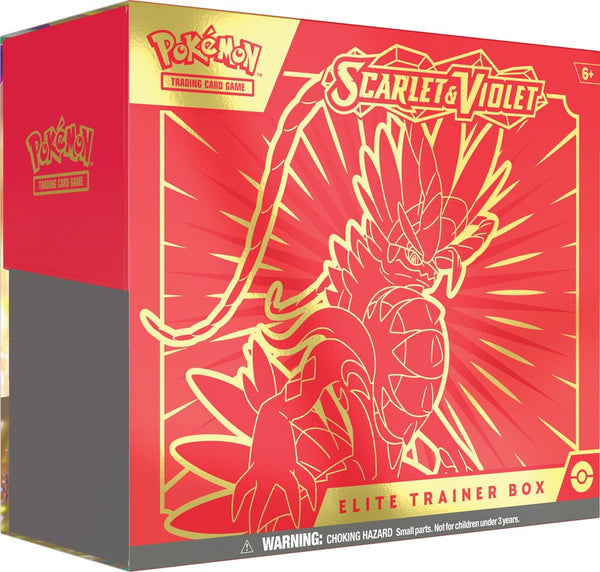 Pokemon TCG: Scarlet & Violet Elite Trainer Box