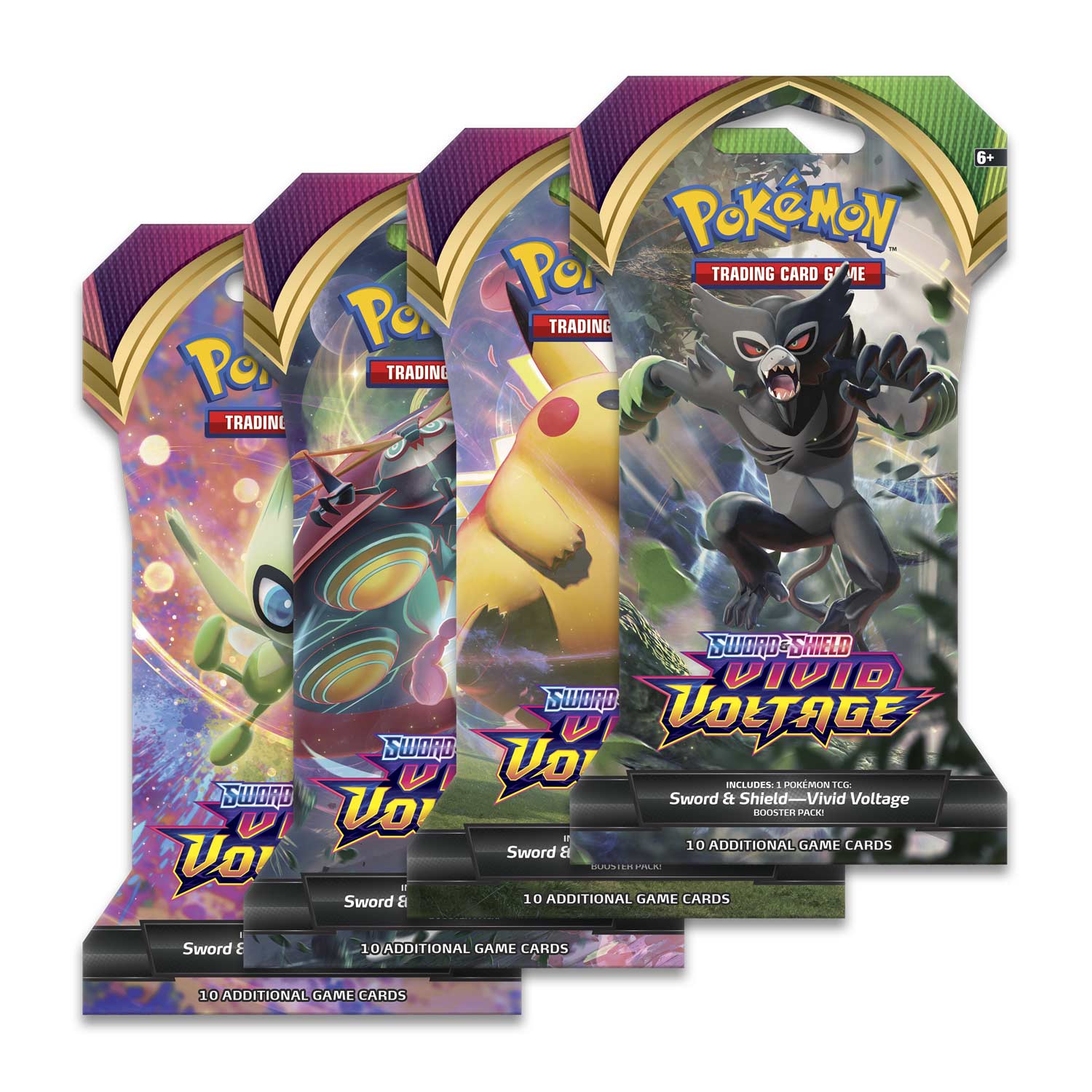 Pokemon TCG: Vivid Voltage Sleeved Booster Pack