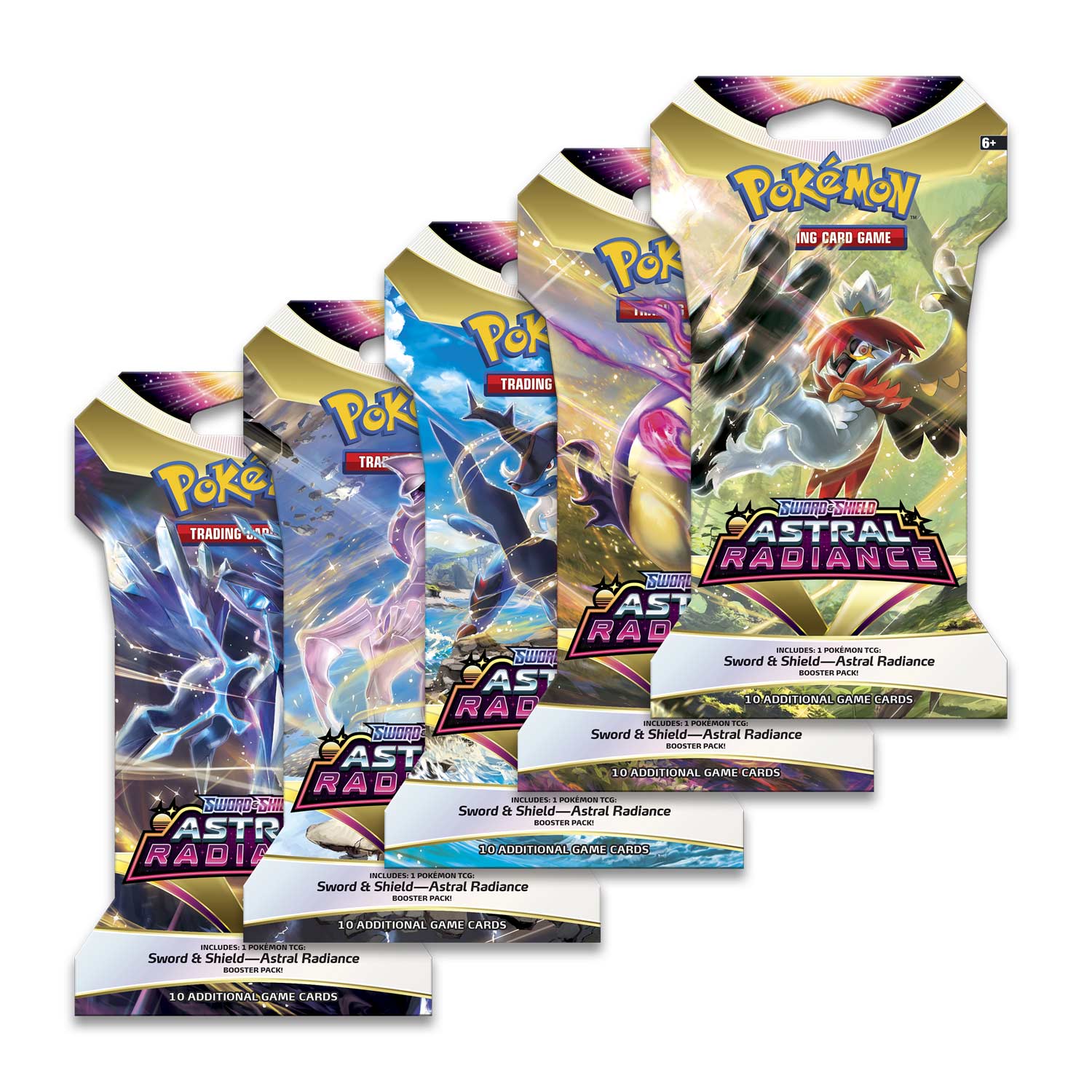 Pokémon TCG - Astral Radiance Sleeved Booster Pack - Hobby Addicts