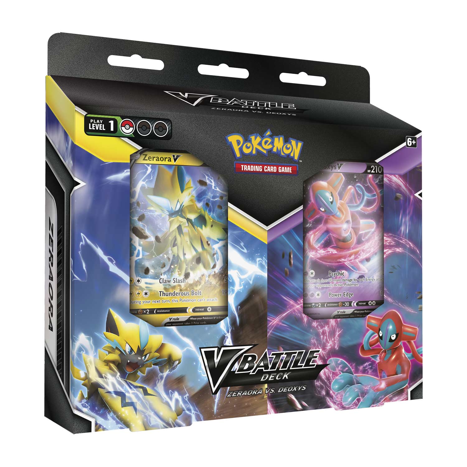 pokemon trading card game v box Pokemon: V Battle Deck Zeraora vs. Deoxys