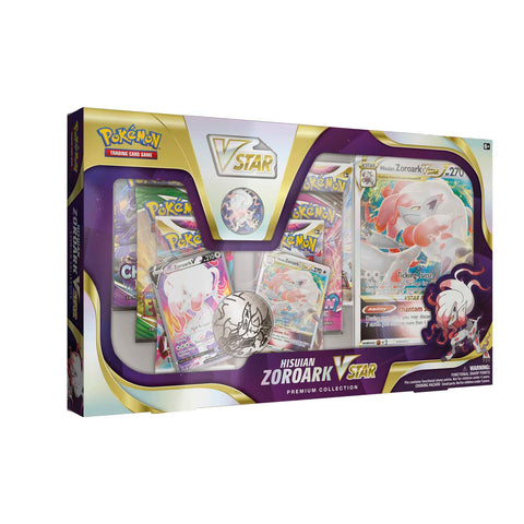 Pokemon TCG: Hisuian Zoroark VSTAR Premium Collection