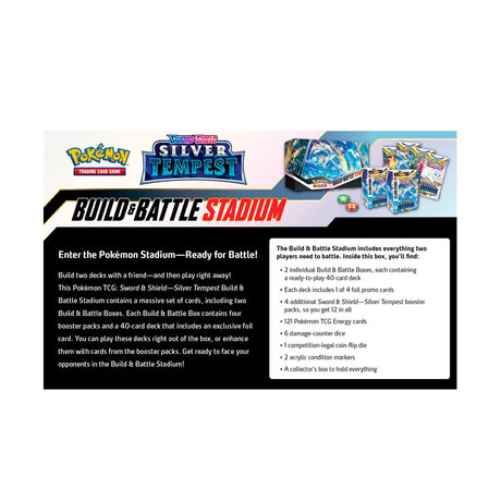 Pokemon: Silver Tempest Build & Battle Stadium