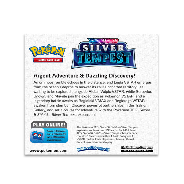 Pokemon TCG: Silver Tempest Booster Box