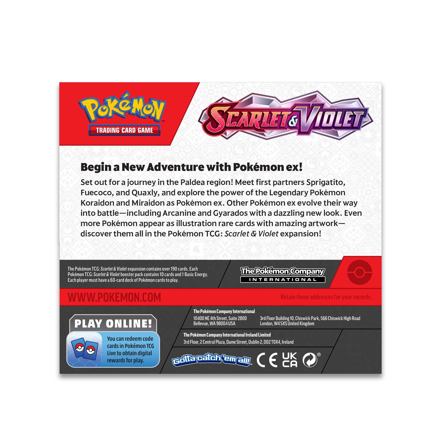 Pokemon: Scarlet & Violet Booster Box | Hobby Addicts Pokemon: Scarlet & Violet Booster Box | Hobby Addicts