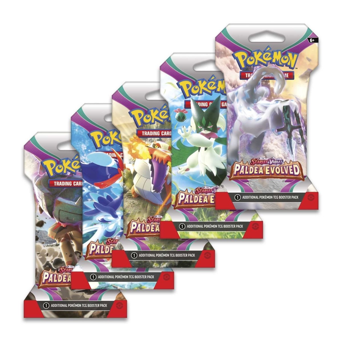 Pokemon TCG: Paldea Evolved Sleeved Booster Pack