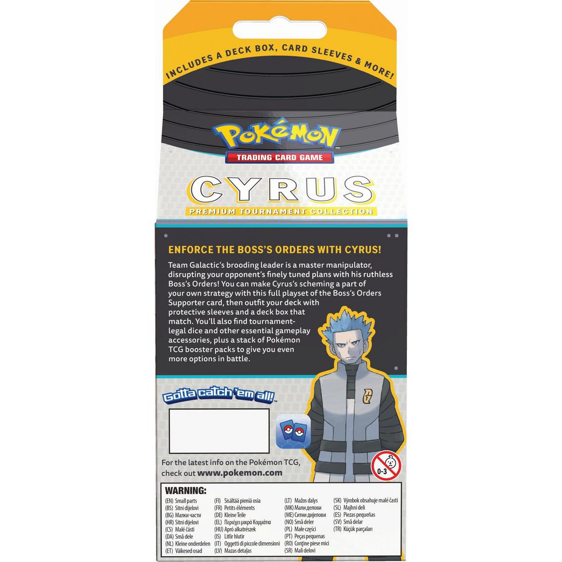 Pokemon: Cyrus Premium Tournament Collection