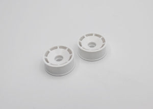 Reflex Racing: White Speed Dish Front Wheel 0 Offset (RX600F0W)