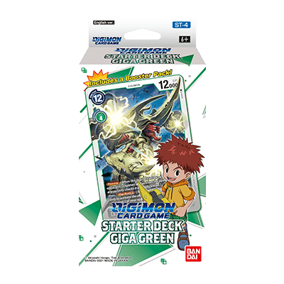 Digimon Card Game - Giga Green Starter Deck [ST-4] - Hobby Addicts