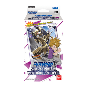 Digimon Card Game - Venomous Violet Starter Deck [ST-6] - Hobby Addicts