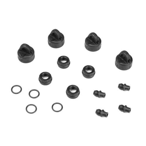 Tekno - TKR6712 - Shock/Cartridge Cap & Bushing Set