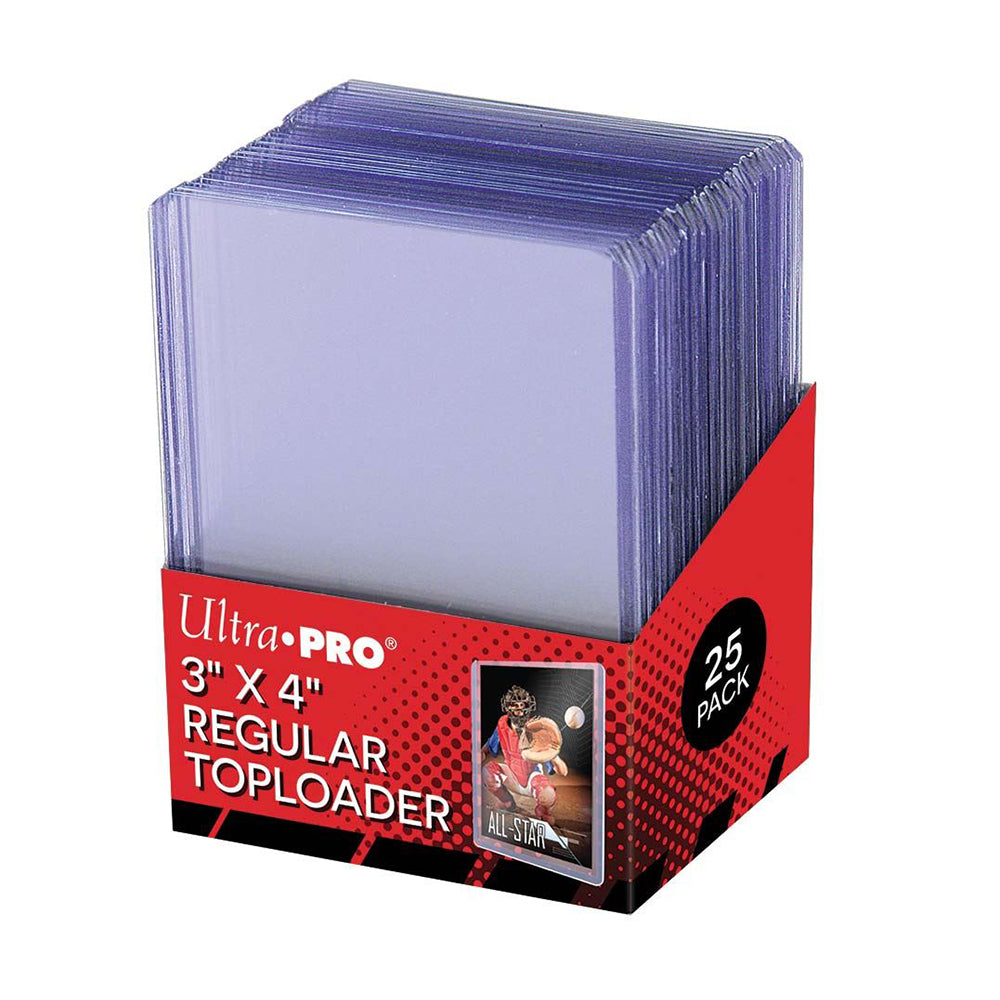 Ultra Pro - 3"x4" Regular Toploader - 25 pack - Hobby Addicts
