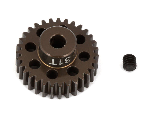 Factory Team - Aluminum Pinion Gear 48P, 1/8" shaft - Hobby Addicts