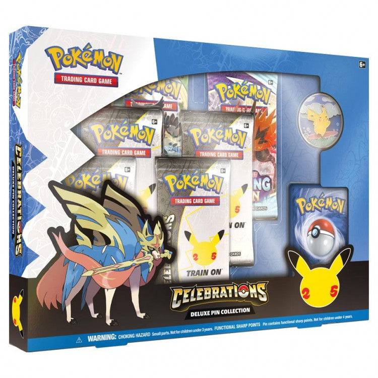 Pokémon TCG - Celebrations - Deluxe Pin Collection - Hobby Addicts