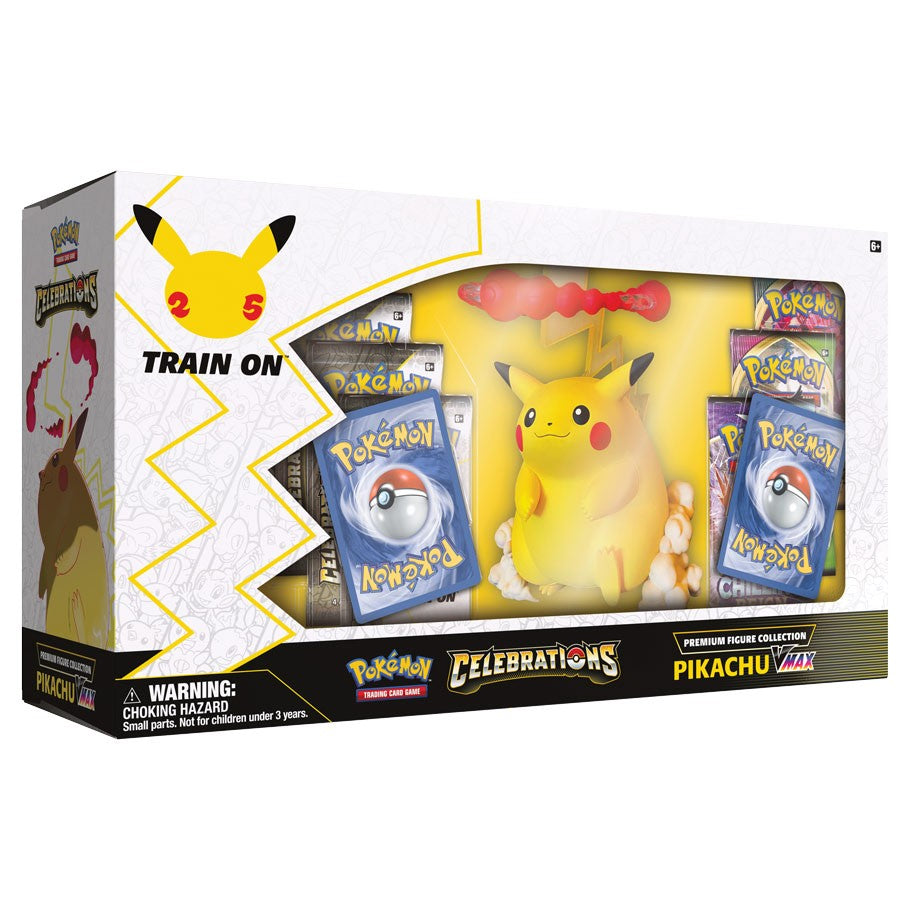 Pokémon TCG - Celebrations - Premium Figure Collection - Pikachu Vmax - Hobby Addicts