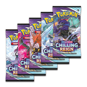 Pokémon TCG - Sword & Shield - Chilling Reign - Single Booster Pack - Hobby Addicts
