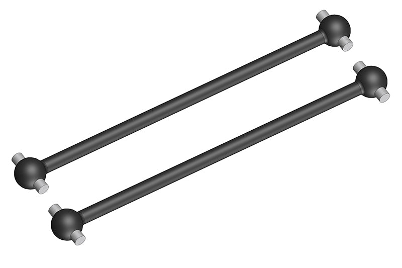 Team Corally - Steel Short Rear Dogbones - Python or Radix - Hobby Addicts