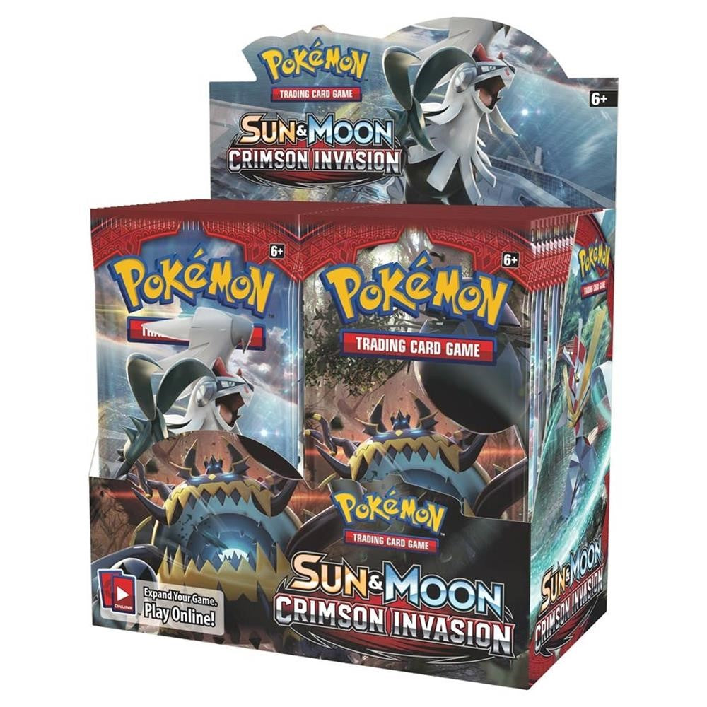 Pokémon TCG - Sun & Moon - Crimson Invasion - Booster Box - Hobby Addicts