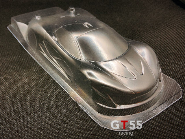 GT55 Racing: P1 Lexan Clear Cody (98mm Wheelbase)