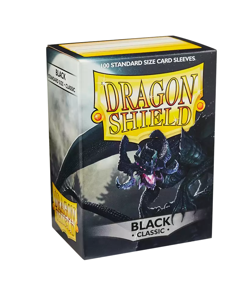 Dragon Shield: Classic Black Standard Sleeves