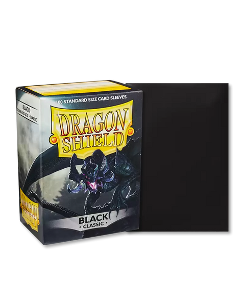Dragon Shield: Classic Black Standard Sleeves