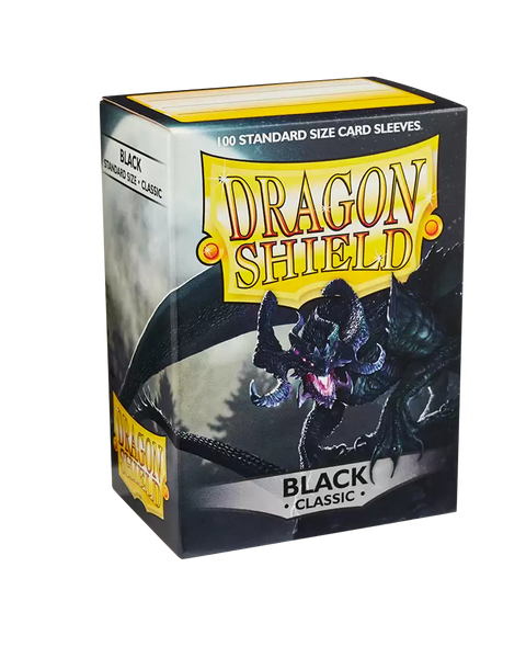 Dragon Shield: Classic Black Standard Sleeves