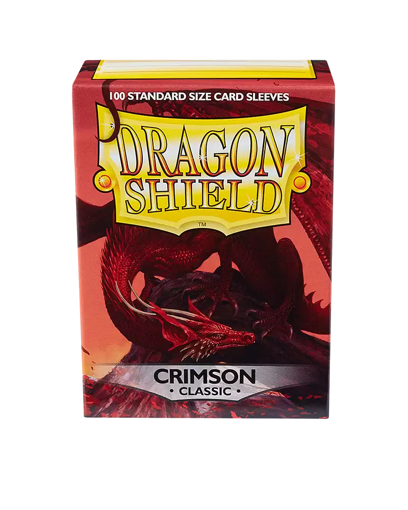 Dragon Shield: Classic Crimson Standard Sleeves