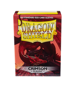 Dragon Shield: Classic Crimson Standard Sleeves