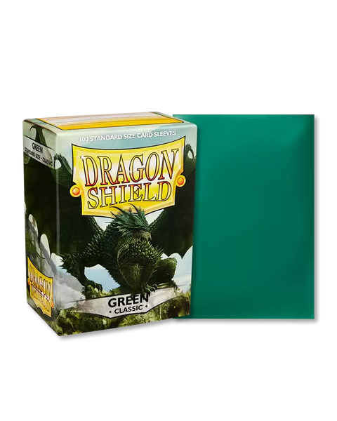 Dragon Shield: Classic Green Standard Sleeves