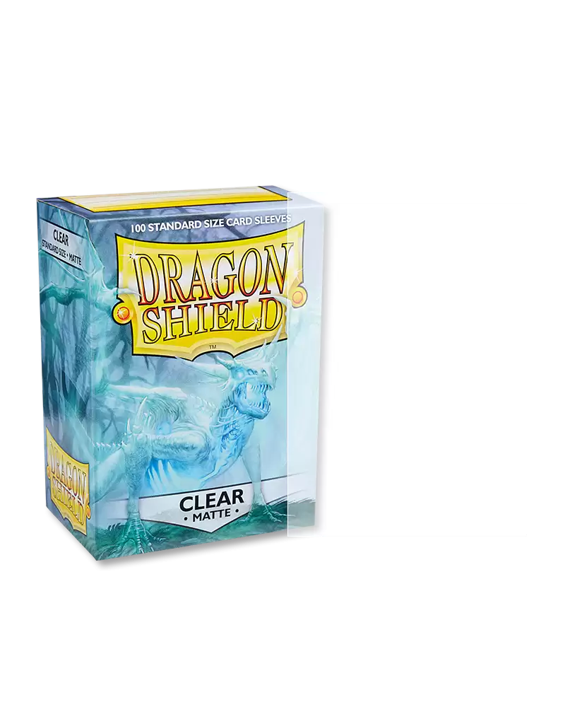 Dragon Shield: Matte Clear Standard Sleeves