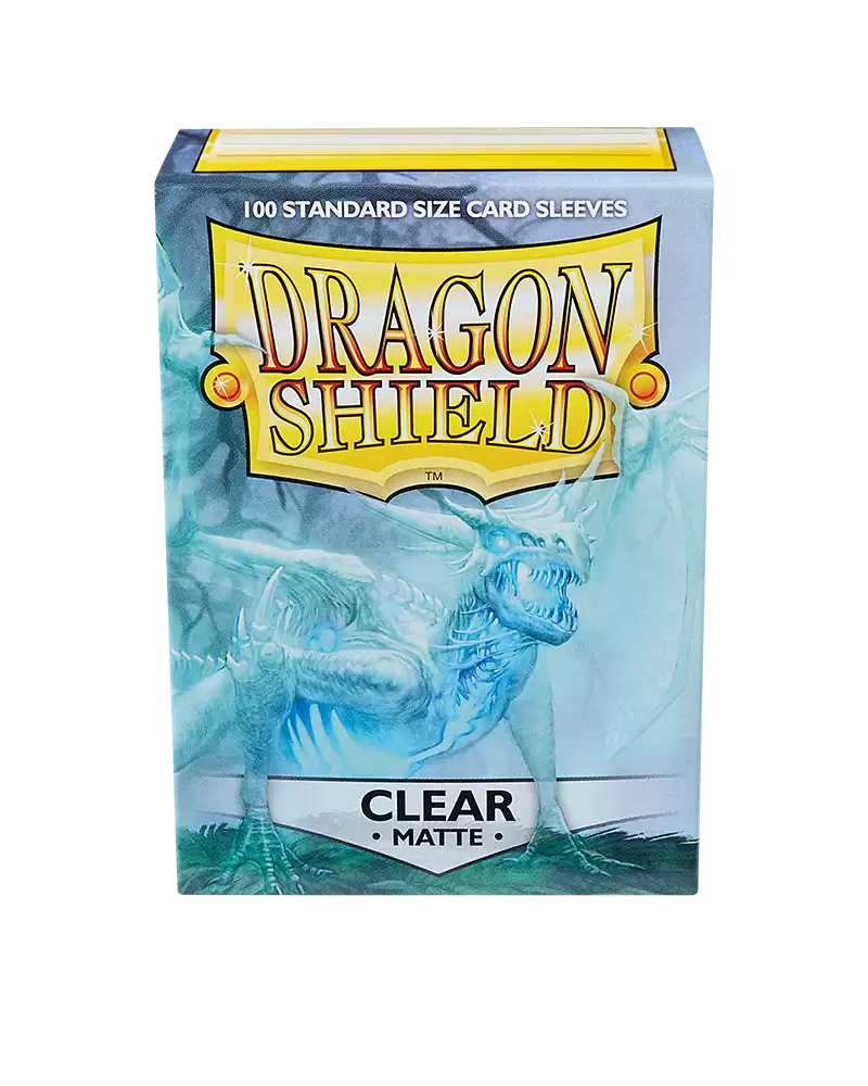 Dragon Shield: Matte Clear Standard Sleeves