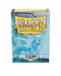 Dragon Shield: Matte Clear Standard Sleeves